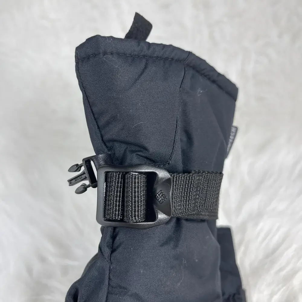 Columbia Black Youth SX Warm Mittens Waterproof Excellent Pre Owned Cond - Picture 5 of 8